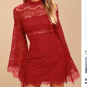 Lulus Lace Dress